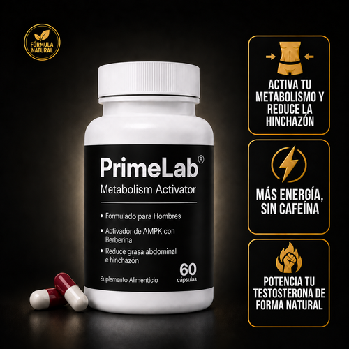 Primelab® - Recuperá un aspecto firme y masculino.